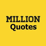 Telegram profile photo for Million Quotes
