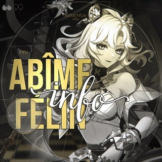 Telegram profile photo for ! ABÎME FÉLIN • INFO