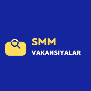 Telegram profile photo for SMM vakansiyalar