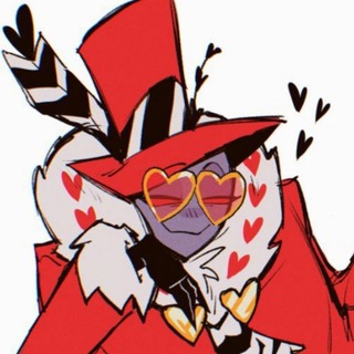 Telegram profile photo for Hazbin Hotel Set 🐟