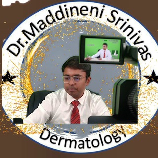 Telegram profile photo for Crack DERMA with #DrMSD Dr Maddineni Srinivas Dermatologist 👊