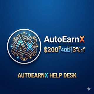 Telegram profile photo for AutoEarnX Help Desk