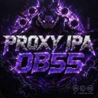 Telegram profile photo for PROXYIPA OB55 IOS