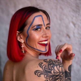 Telegram profile photo for Design | Alena Gorskaya LIVE ❤️💙