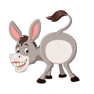 Telegram profile photo for Веселый ослик 🤡