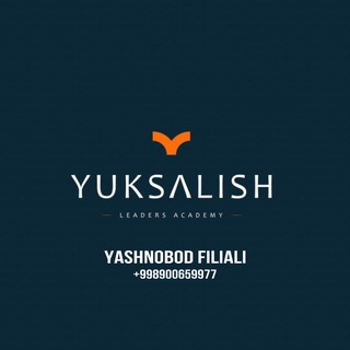 Telegram profile photo for YUKSALISH I YASHNOBOD I RASMIY