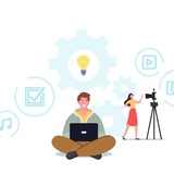 Telegram profile photo for Вакансии СММ|Копирайтер|Таргетолог|Маркетолог в Казахстане