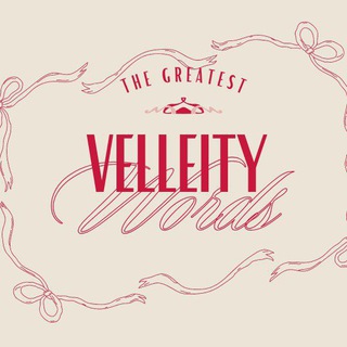 Telegram profile photo for Velleity, nanti opennya yh.