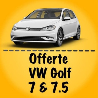 Telegram profile photo for ⚡️Offerte VW Golf 7 & 7.5 💰