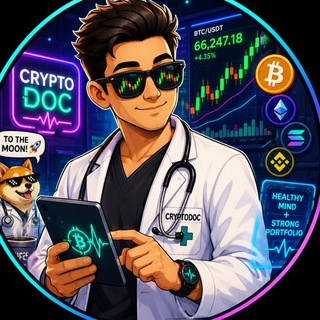 Telegram profile photo for CryptoDoc Fam 💚