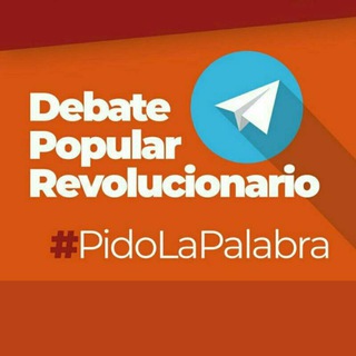 Telegram group profile photo for 📲 Debate Popular Revolucionario ✊