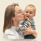 Telegram profile photo for •Мама Настя•