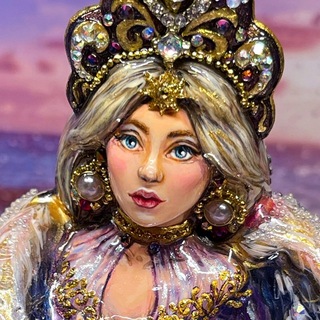 Telegram profile photo for SILMAIREL 👑 Ювелирные ёлочные игрушки • Авторская роспись • Художник