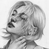 Telegram profile photo for Рисуем айдолов | K-pop art 🎨🖤