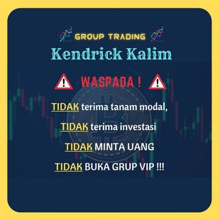 Telegram group profile photo for Trading Crypto Kendrick Kalim