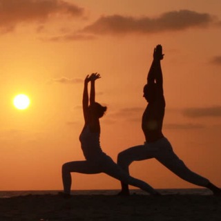 Telegram group profile photo for 🧘♂️Yoga and Health🧘♀️