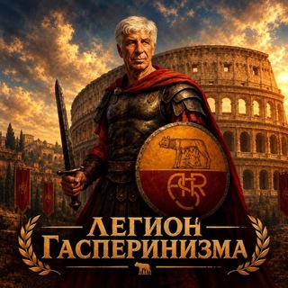 Telegram profile photo for Легион Гасперинизма| AS Roma| Рома