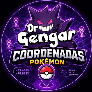 Telegram profile photo for DoctorGengar Coordenadas Pokémon GO