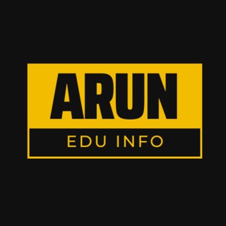 Telegram profile photo for Arun Edu Info