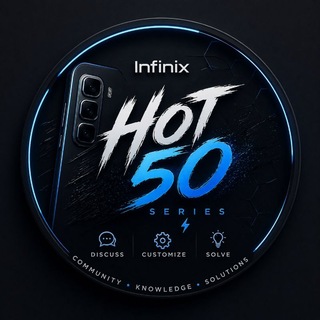 Telegram profile photo for Infinix HOT 50 Series