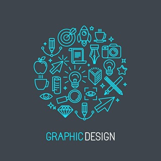 Telegram profile photo for Graphic Design▪️