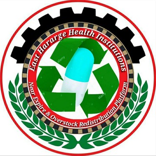 Telegram profile photo for East Hararge Zone Health Institution's Near Expires & OverStock Redistribution-Channal