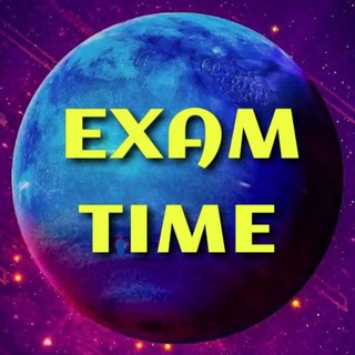 Telegram profile photo for EXAM TIME - Official