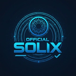 Telegram profile photo for ꜱᴏʟɪx ᴏꜰꜰɪᴄɪᴀʟ ᴄʜᴀɴɴᴇʟ