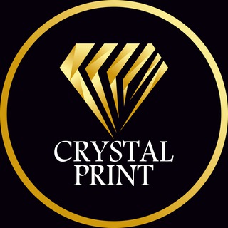 Telegram profile photo for CRYSTAL PRINT