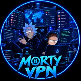 Telegram profile photo for Morty VPN