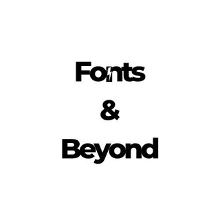 Telegram profile photo for Fonts & Beyond