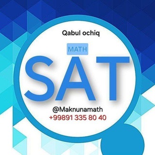 Telegram profile photo for SAT MATH 0 dan 700+gacha