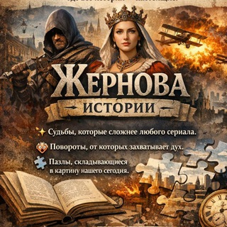 Telegram profile photo for Жернова истории: с древности до наших дней