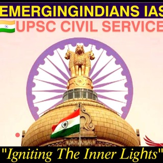 Telegram profile photo for UPSC CSE 🇮🇳EMERGINGINDIANS IAS