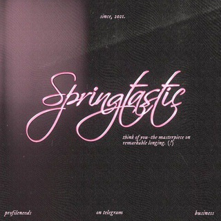 Telegram profile photo for Springtastic