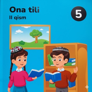 Telegram profile photo for 5 sinf ona tili