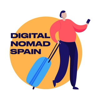 Telegram group profile photo for Digital nomad Испания.Виза Цифрового кочевника.Spain