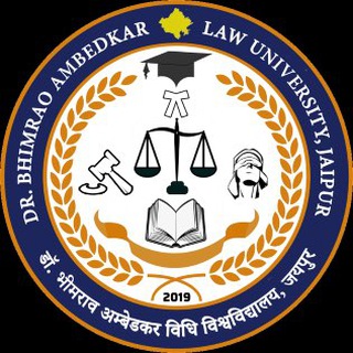 Telegram profile photo for Dr. Bhimrao Ambedkar Law University Jaipur