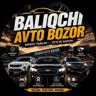 Telegram profile photo for Baliqchi avto elonlari