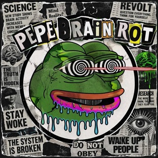 Telegram profile photo for Pepe Brain Rot Channel