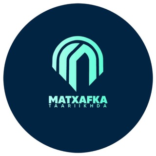 Telegram profile photo for Matxafka Taariikhda