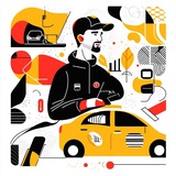 Telegram profile photo for Автокурьер.Заработок за рулём. Свободный график