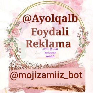 Telegram profile photo for Foydali Reklama