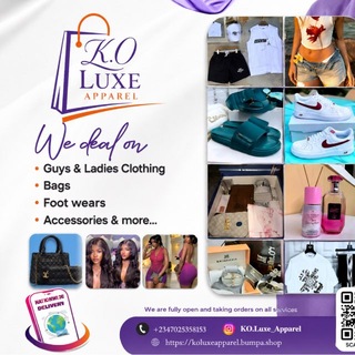 Telegram profile photo for K.O Luxe Apparel