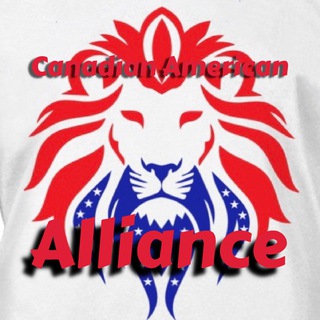 Telegram profile photo for Canadian/American Alliance. 🇨🇦🇺🇸