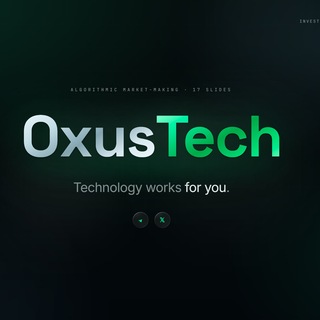 Telegram group profile photo for OxusTech DE