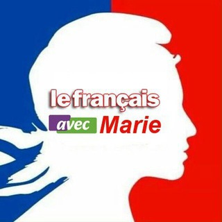 Telegram profile photo for Le français avec Marie