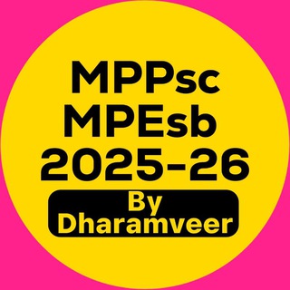 Telegram profile photo for MPPSC-ESB 2026🎯🇮🇳🇮🇳📚