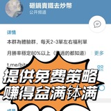 Telegram profile photo for 免费高胜率万人策略群