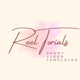 Telegram profile photo for reel.torials